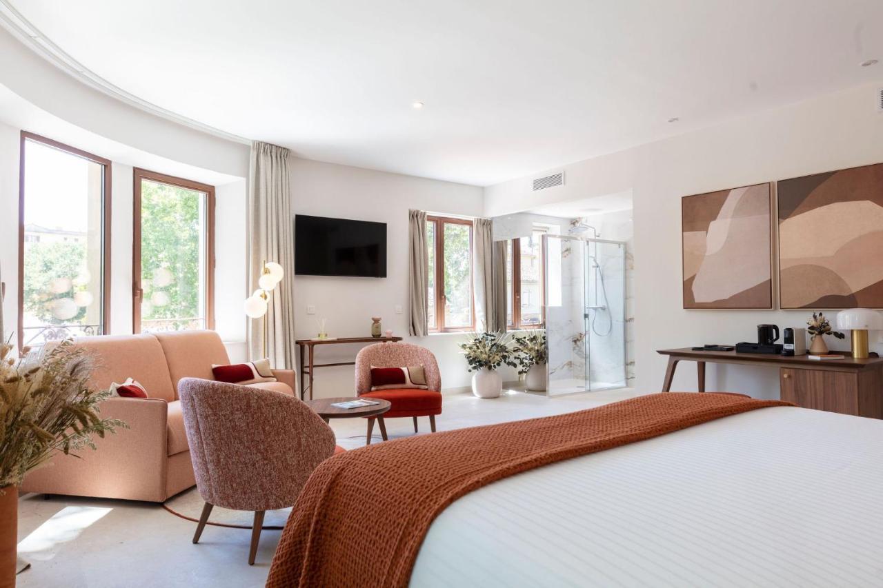 Hotel Et Restaurant La Bastide Bourrelly - Mathias Dandine Cabries Luaran gambar
